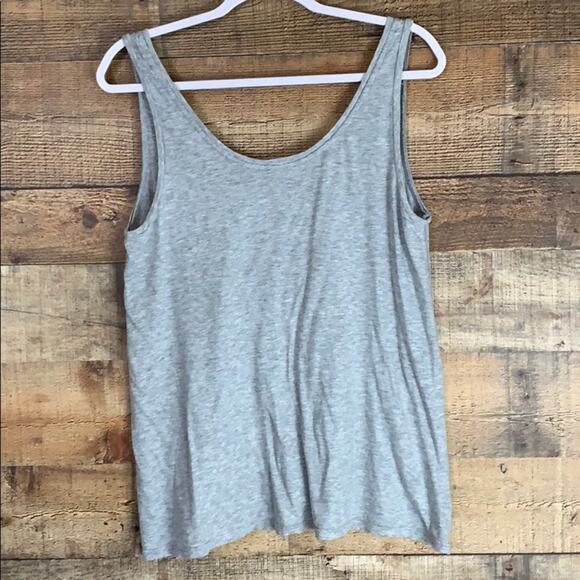 Soft Joie Heather Gray Scoop Neck Tank Top Size Small - Picture 4 of 6